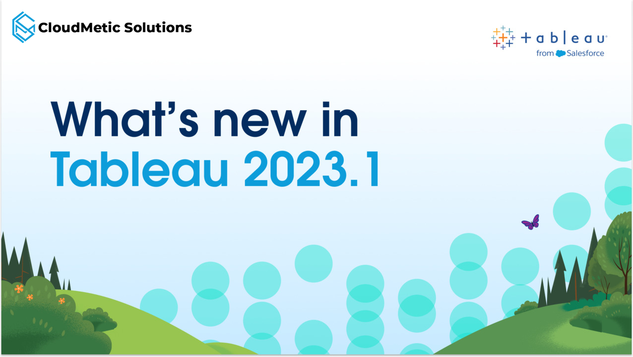 Salesforce Tableau 2023.1