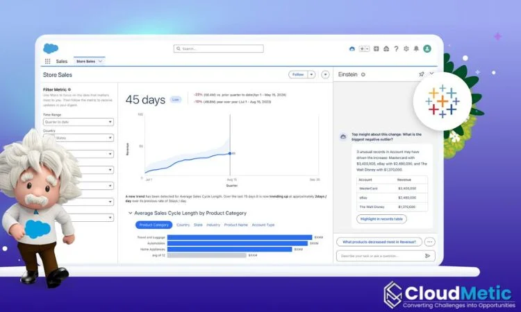 salesforce tableau einstein