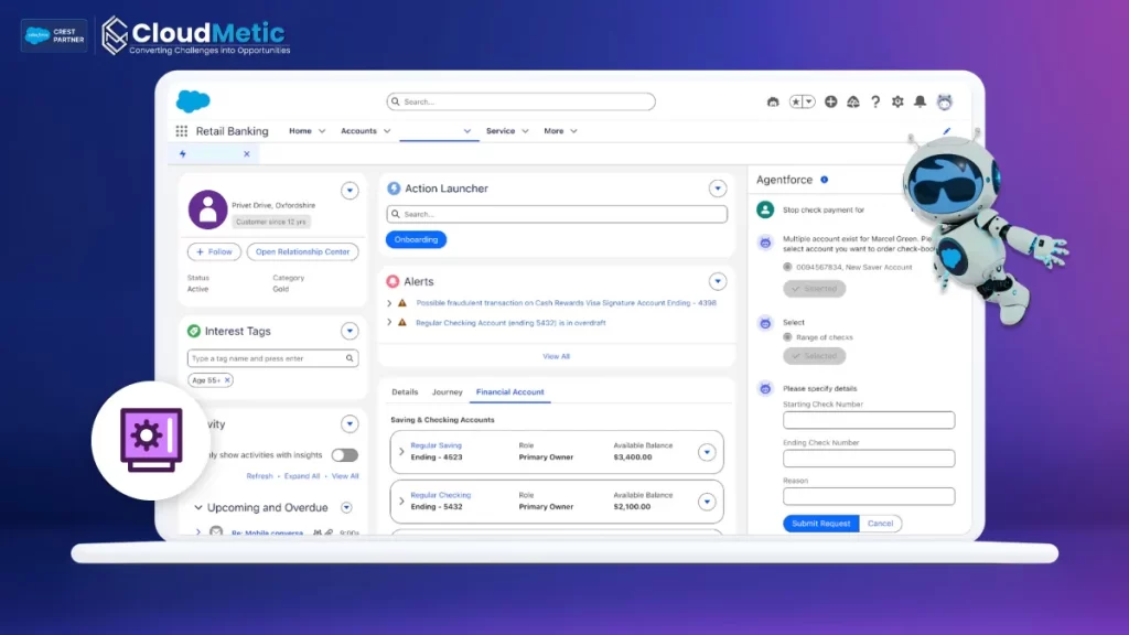 salesforce agentforce for financial services