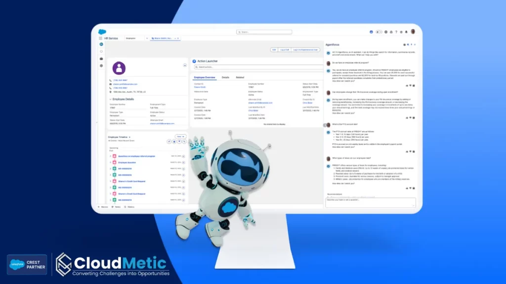 salesforce agentforce for hr services